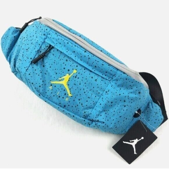 Air Jordan Poolside Cement Nike Crossbody Belt Bag Fanny Hip Pack NWT - Picture 1 of 4